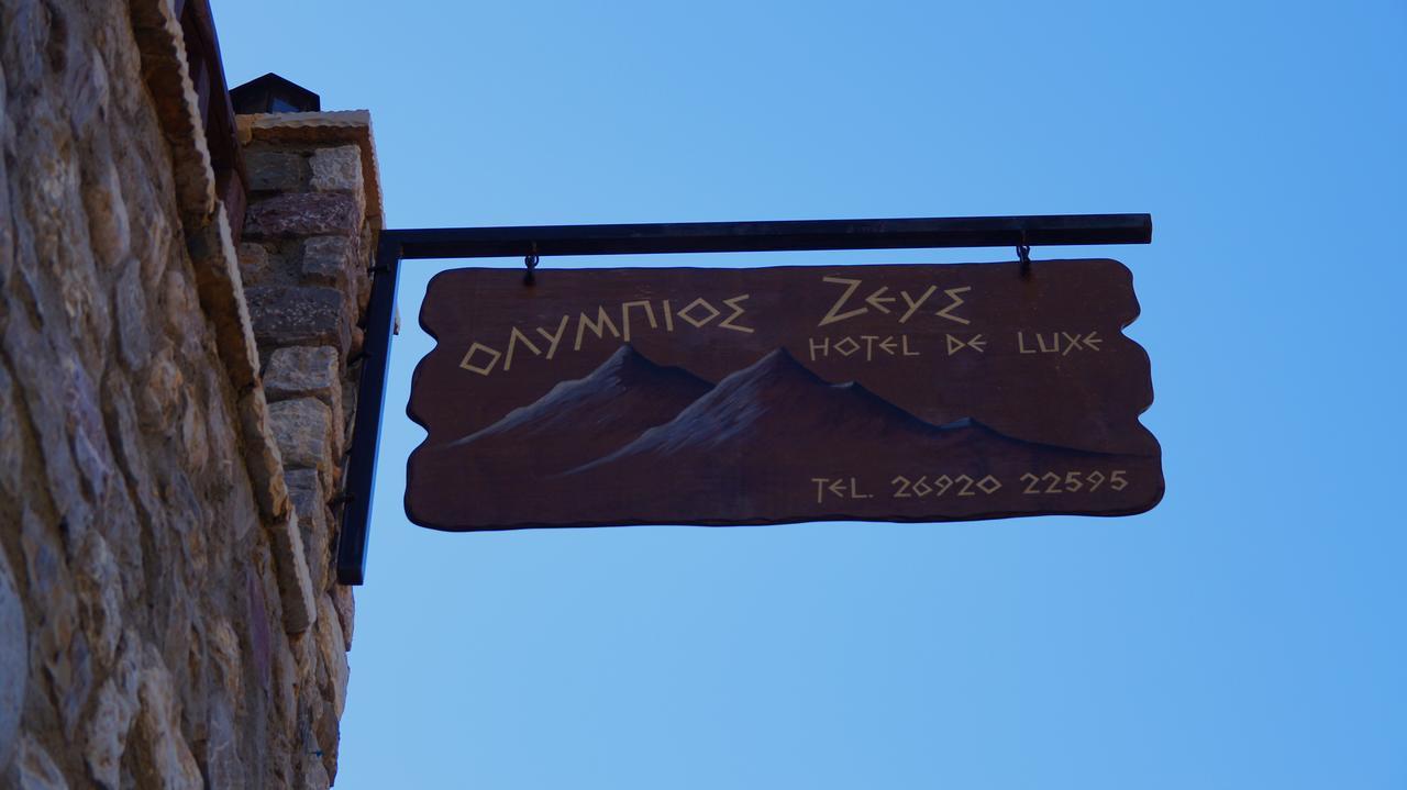 Olympios Zeus Hotel Zachlorou Zewnętrze zdjęcie